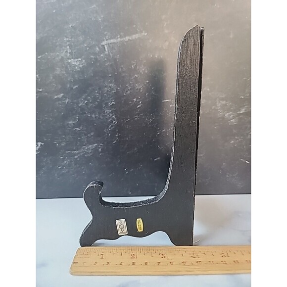 Vintage Black Wooden Display Stand - Picture 5 of 10